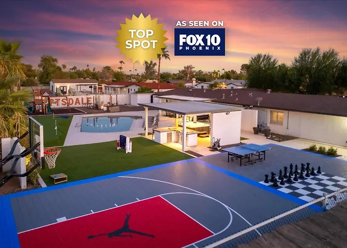 Sportscourt Pool Hot Tub Game Playground *