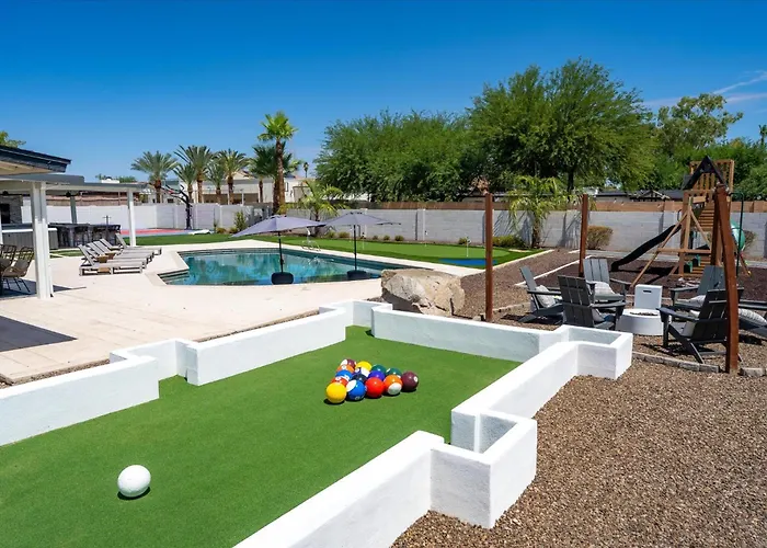Sportscourt Pool Hot Tub Game Playground Holiday home Phoenix